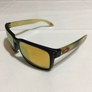 Oakley Holbrook Lunar New Year Collection OO9102-Y9 24K Matte Black Sunglasses